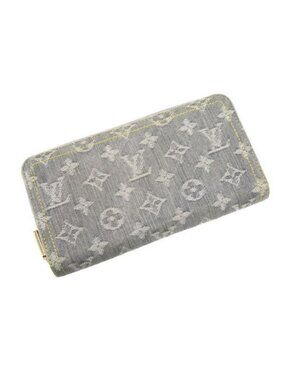 Louis Vuitton Monogram Denim Zippy Wallet